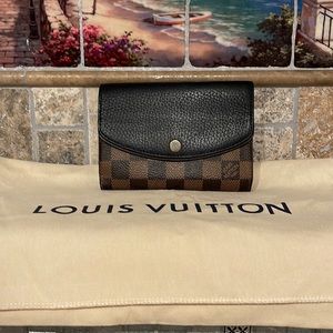 Louis Vuitton Normandy Damier Ebene compact Wallet